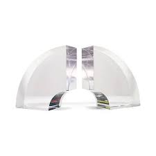 Port 68 Nolan Crystal Bookends--Pair